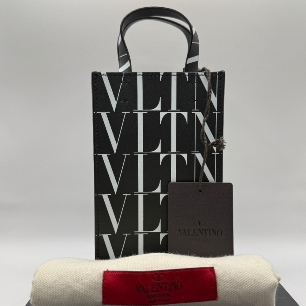 Valentino Garavani VLTN Collectible Mini Bag – Iconic Logo Print – Made in Italy